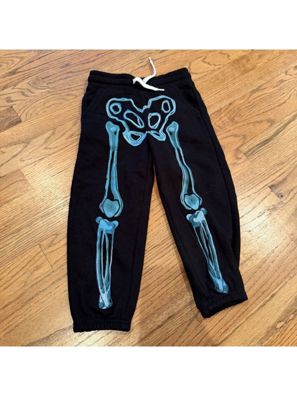 Old NAvy XS Size 5 Skeleton Halloween Jogger Pants